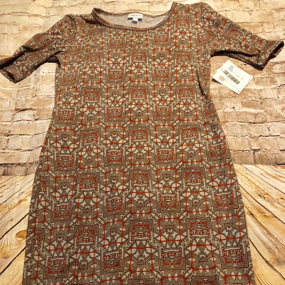 LULAROE Julia dress size xs 🧡🧡